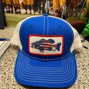 USA Bass Realtree mesh snap back hat